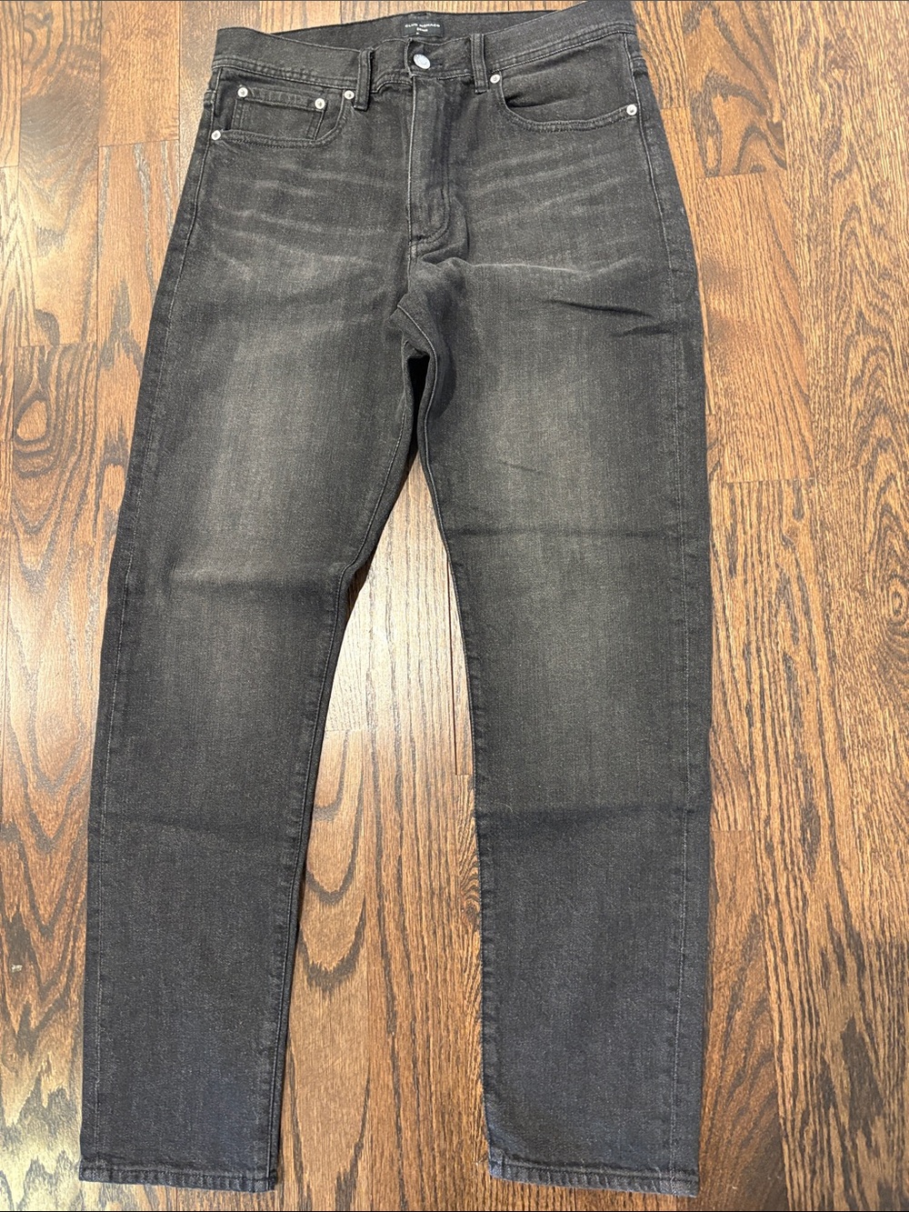 Club Monaco Black Wash Men's Denim Straight Jeans Size 32